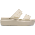 Brooklyn Buckle Frosted Low Wedge