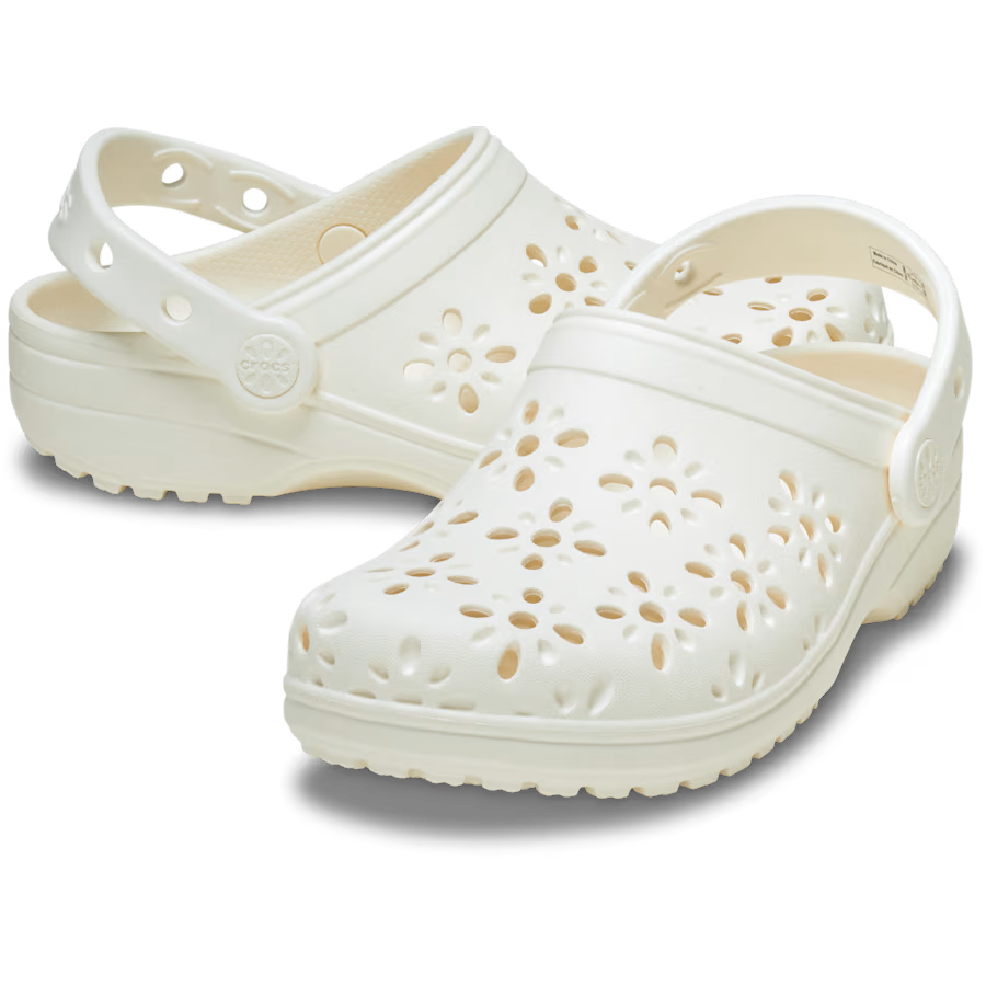 Classic Floral Cut-Out Clog