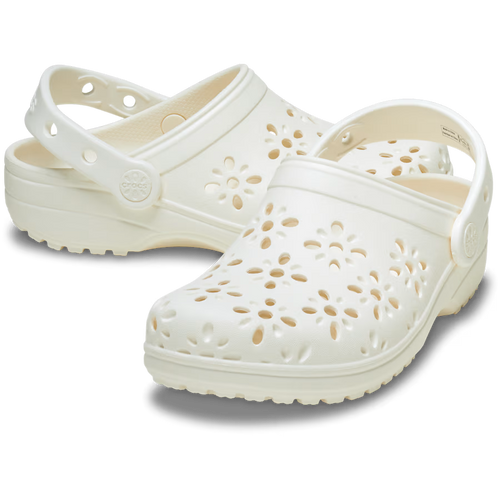 Classic Floral Cut-Out Clog