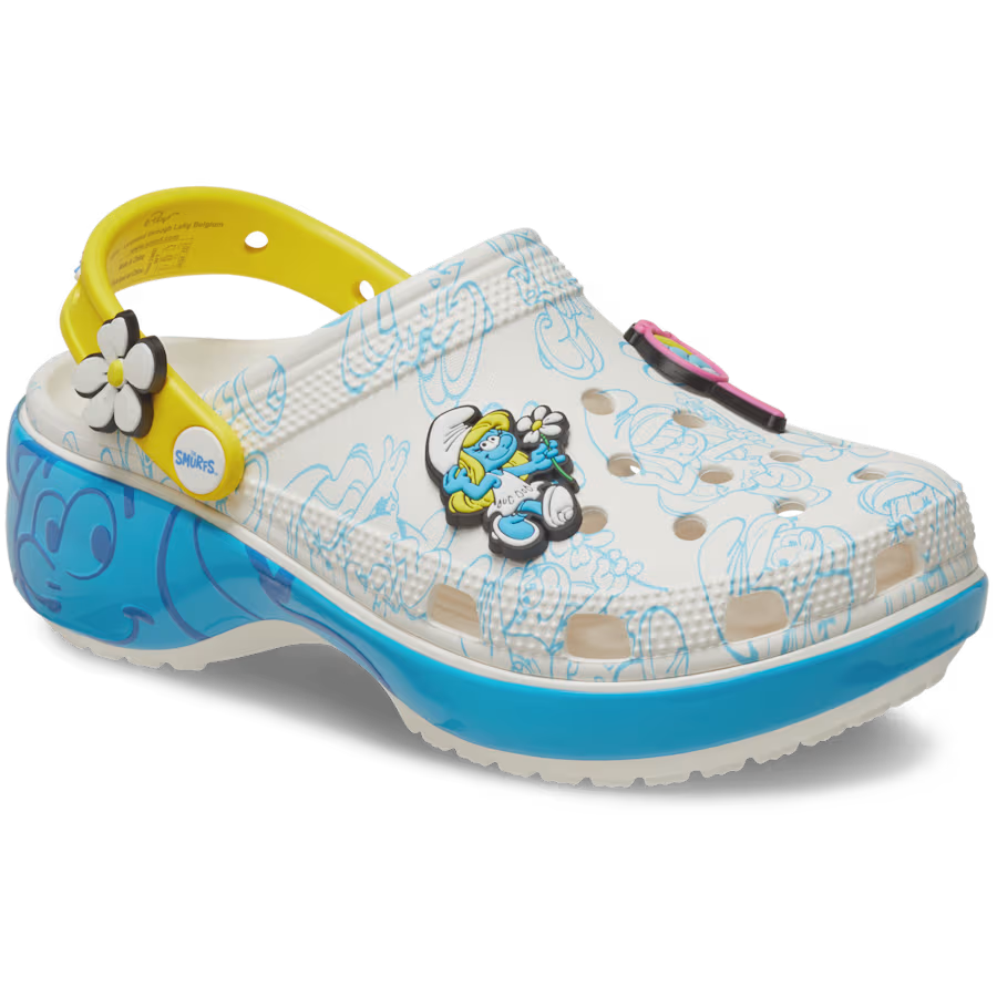 Smurfs Platform Clog