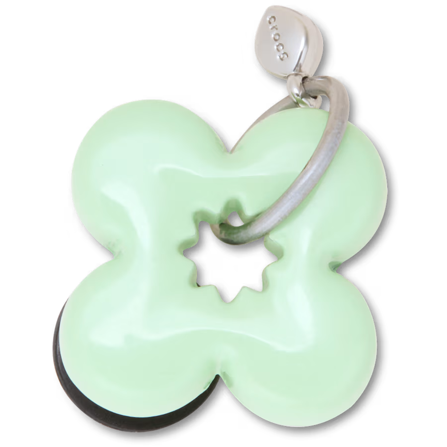 Green Meta Flower Dangle