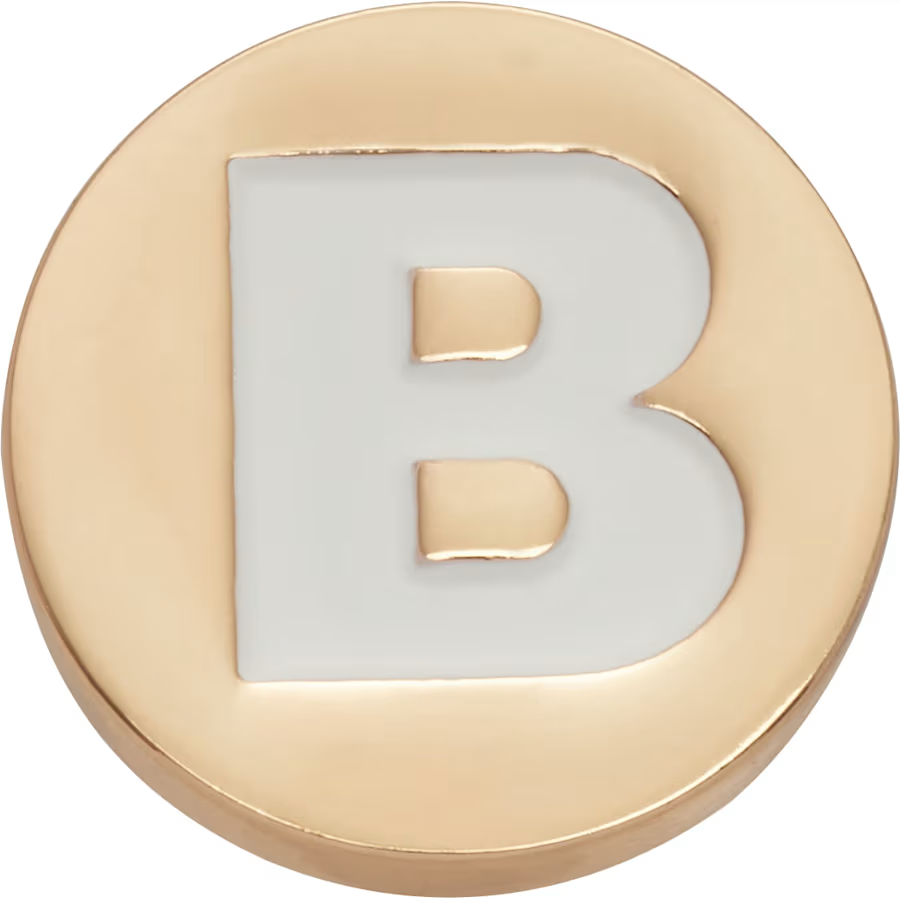 Gold Letter B