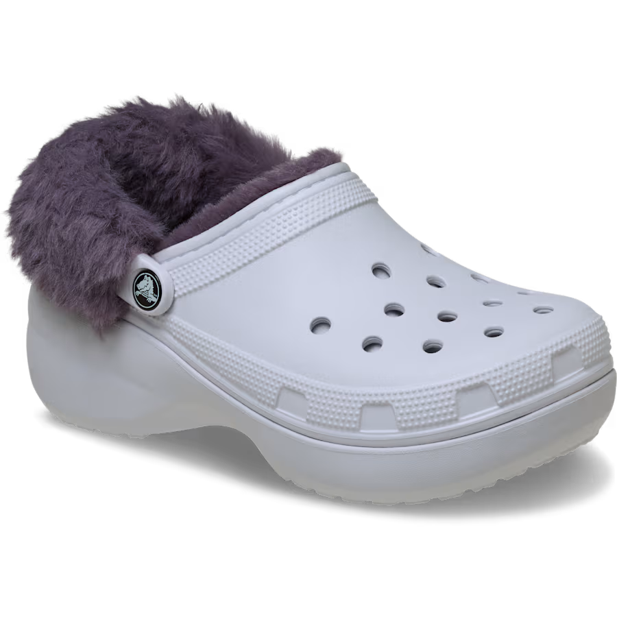 Classic Platform Fuzz Lined Clog