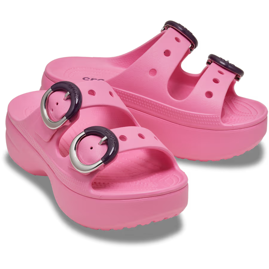 Women's Saturday Platform Dipped Buckle Sandal