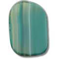 Green Glass Cut Stone