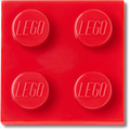 LEGO® Red Tile 2x2