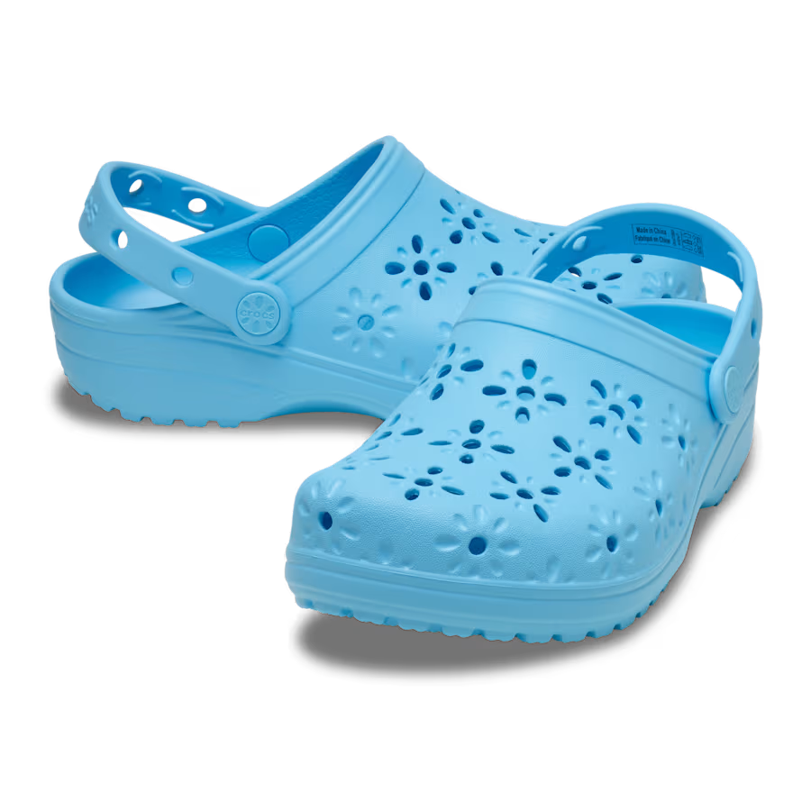 Classic Floral Cut-Out Clog