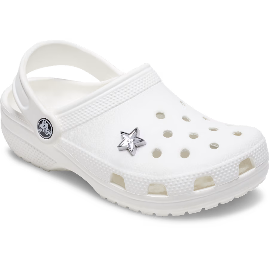 Silver Gem Sparkle Star