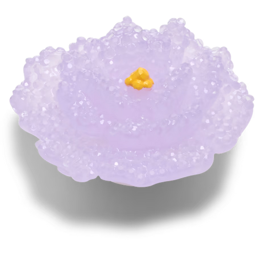 Beaded Purple Flower