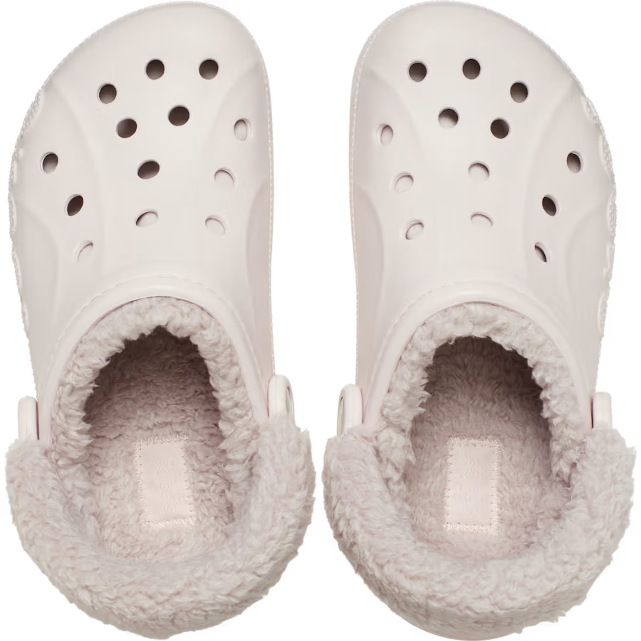 Baya Lined Fuzz-Strap Clog