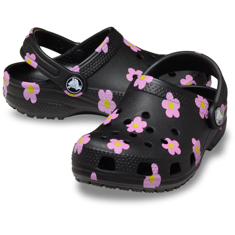 Toddler Classic Flower Clog