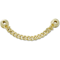 Gold Flat Curb Chain