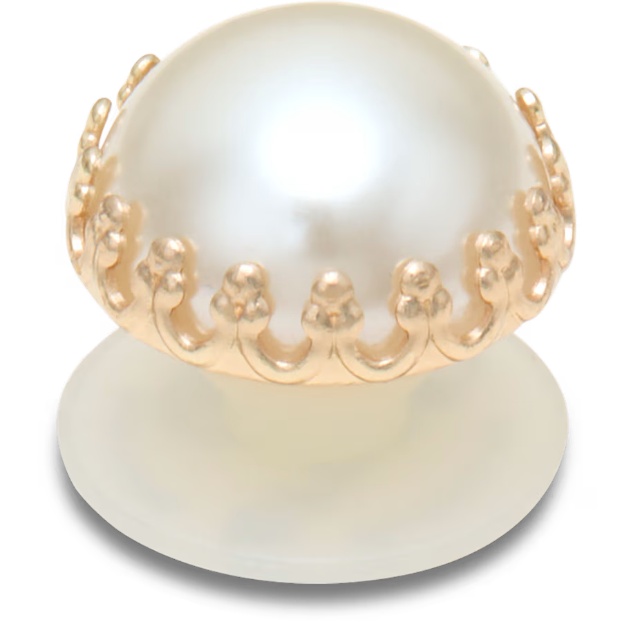 SMT Pearl with Gold Accents