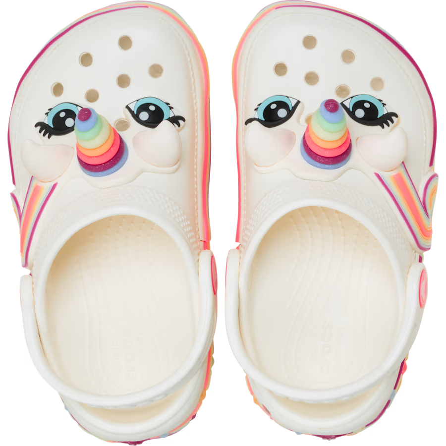 Toddler Classic IAM Unicorn Lights Clog