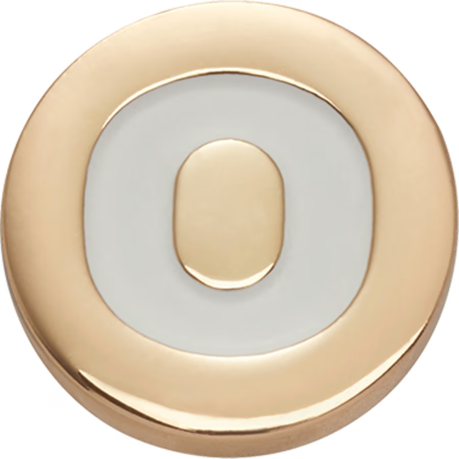 Gold Letter O
