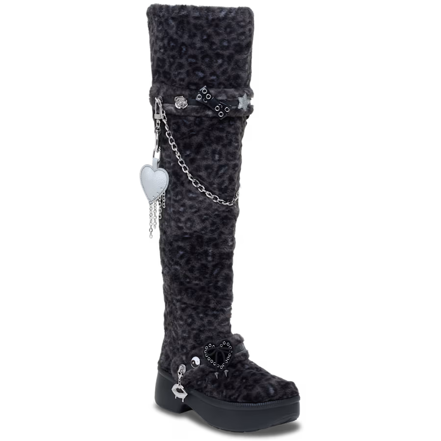 Classic Unfurgettable Leopard Knee High Boot