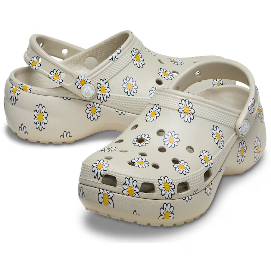 Classic Platform Floral Clog
