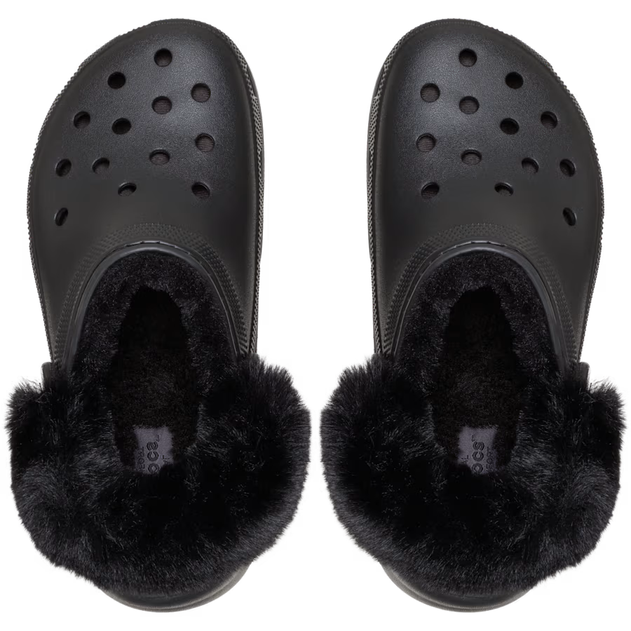 Classic Platform Fuzz Lined Clog