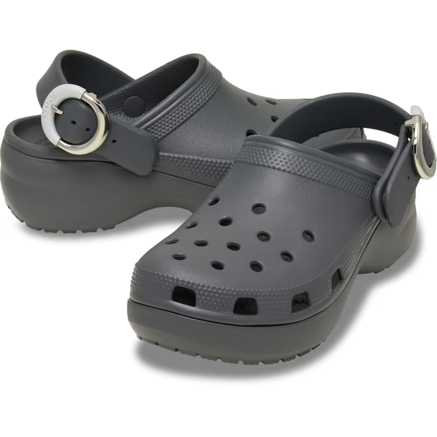 Classic Platform Dipped Buckle Clog