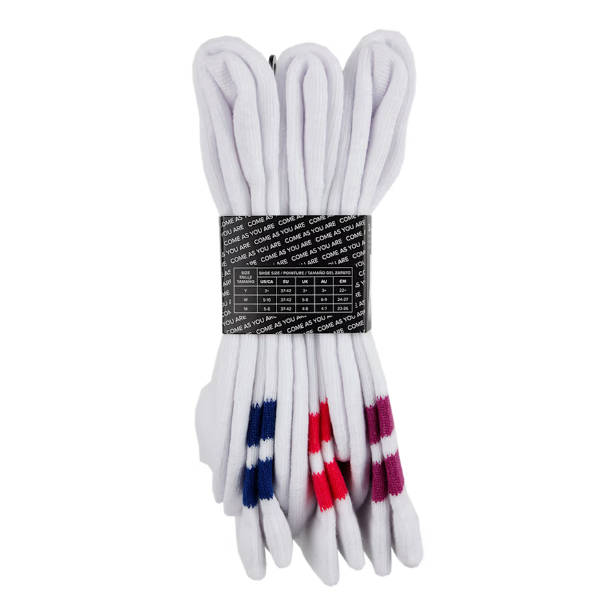 CrocsSocks Stripe Crew 3-Pack