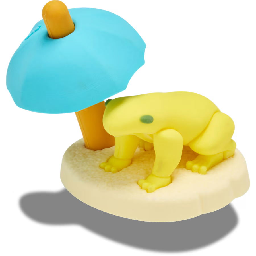 3D Chilling Frog