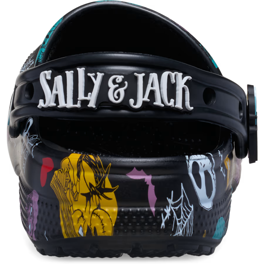 Disney Tim Burton's The Nightmare Before Christmas Jack and Sally Classic Clog