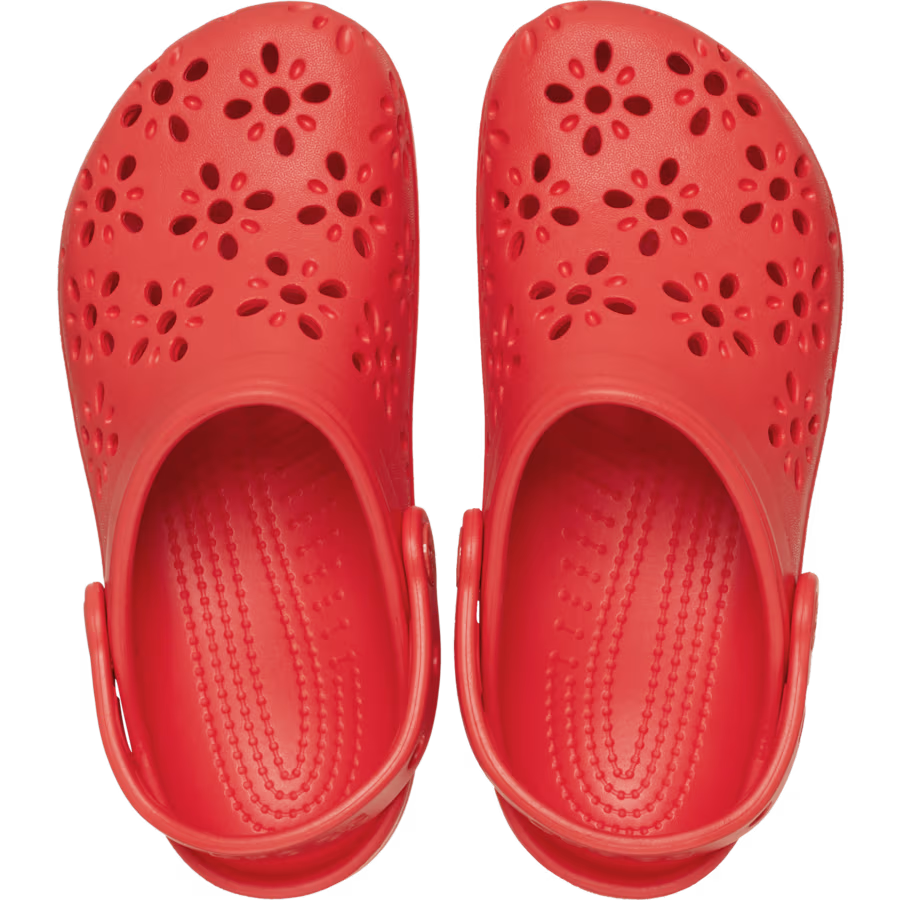 Kids' Classic Floral Cut-Out Clog