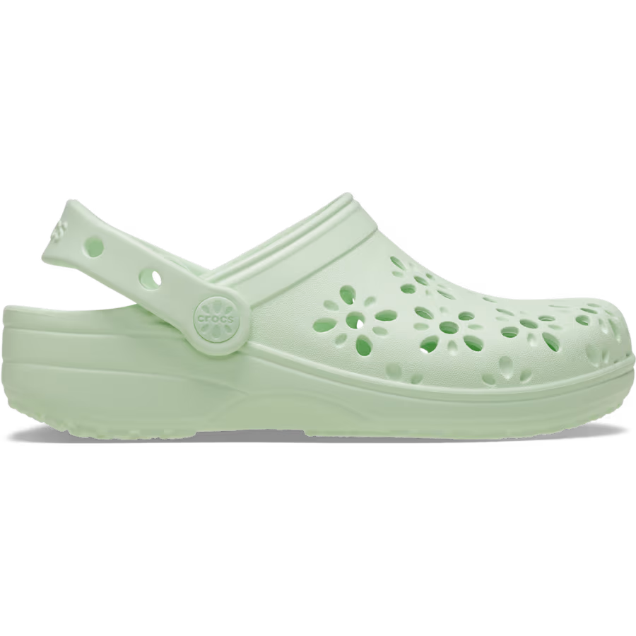 Kids' Classic Floral Cut-Out Clog