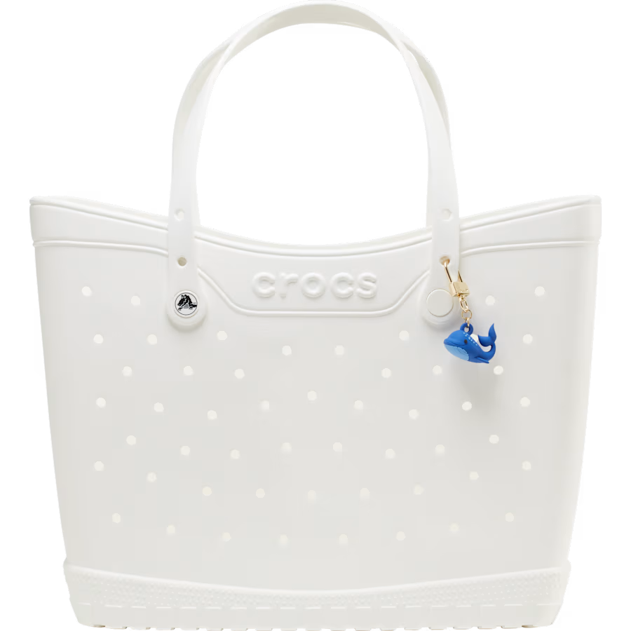 3D Whale Bag Charm Blue