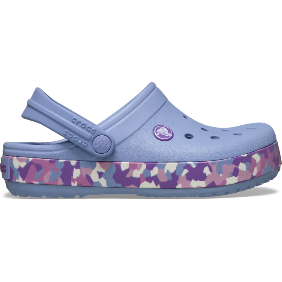 Kids' Crocband Glow Confetti Band Clog