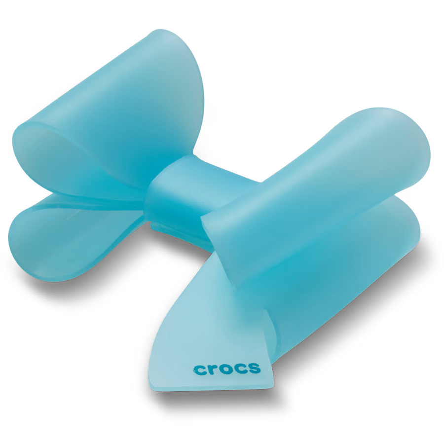 Blue Asymmetrical Bow