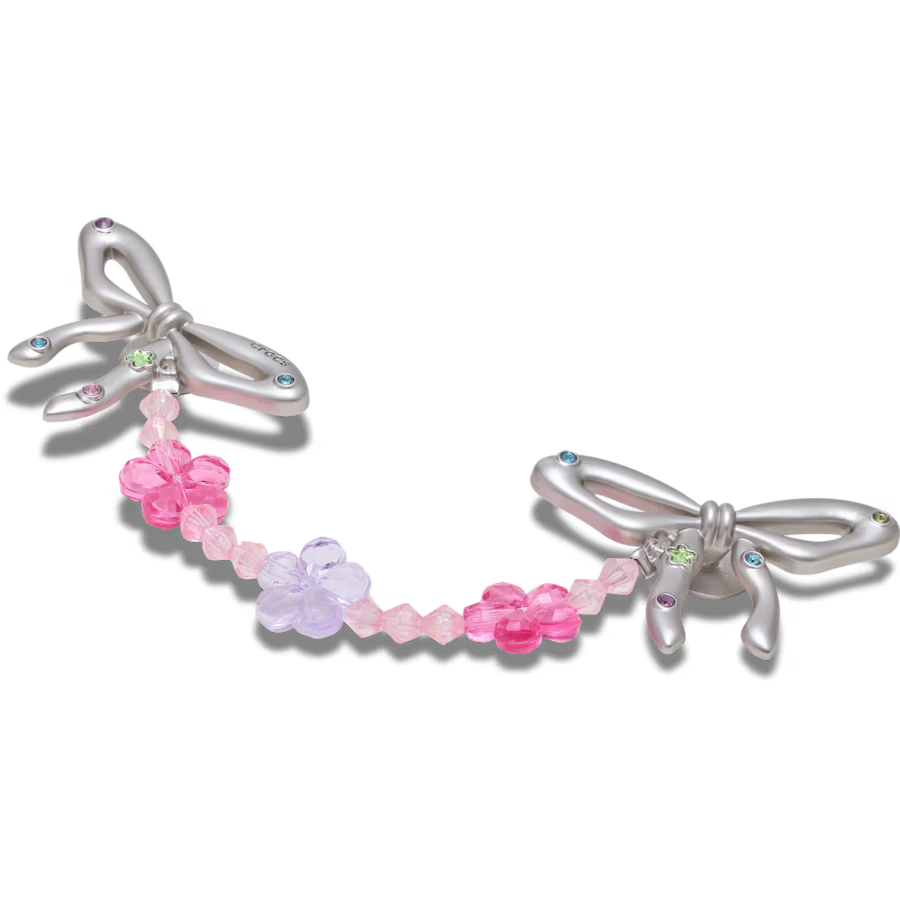 Silver Meta Flower Chain