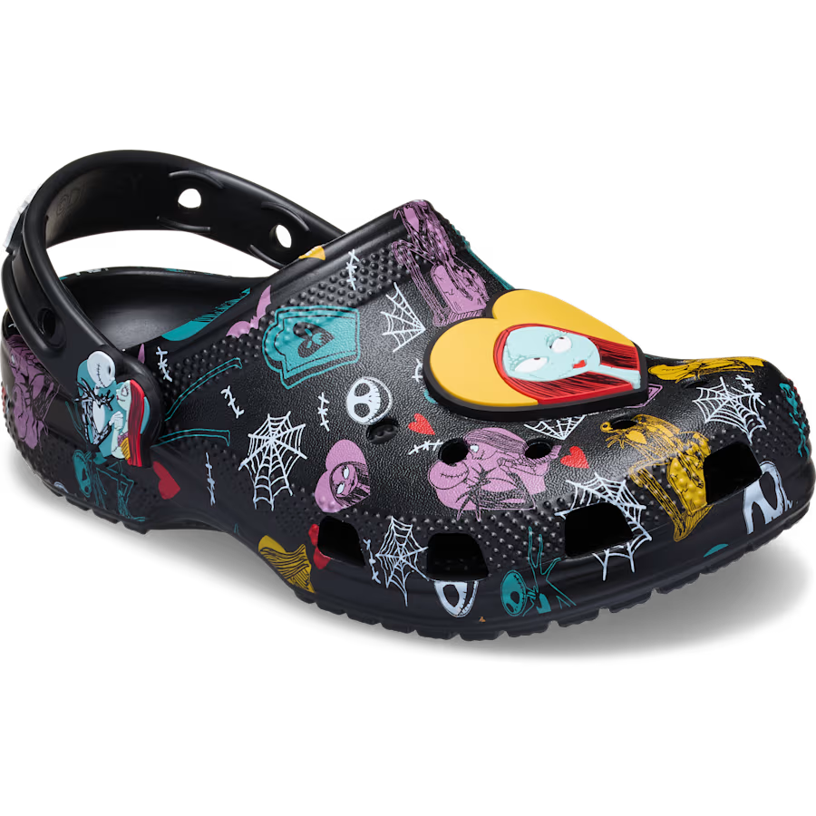Kids' Disney Tim Burton's The Nightmare Before Christmas Jack and Sally Classic Clog