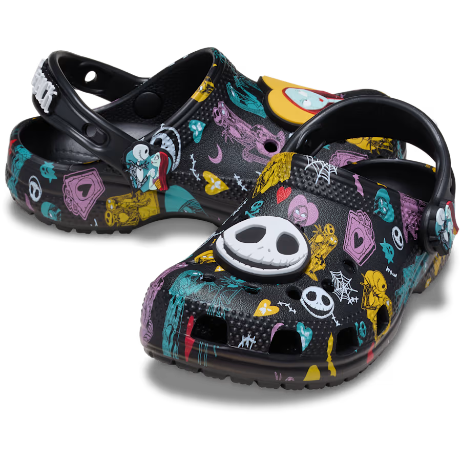 Toddlers’ Disney Tim Burton's The Nightmare Before Christmas Jack and Sally Classic Clog