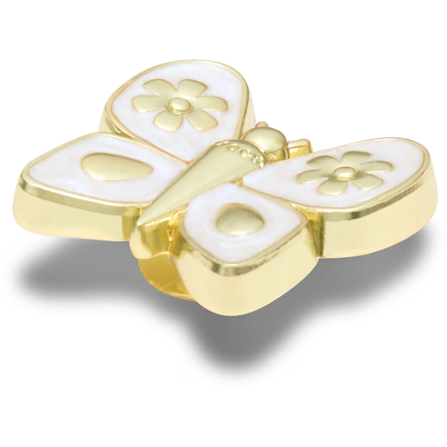 Gold Pearlized Butterfly