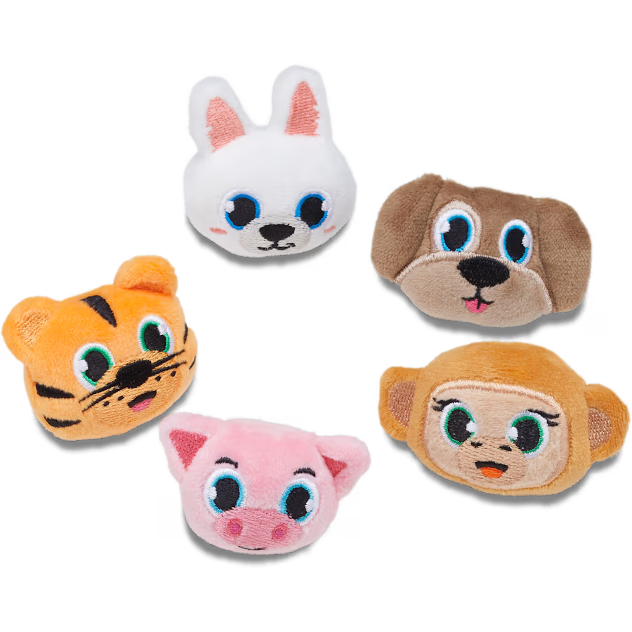 Fuzzy Animal 5 Pack