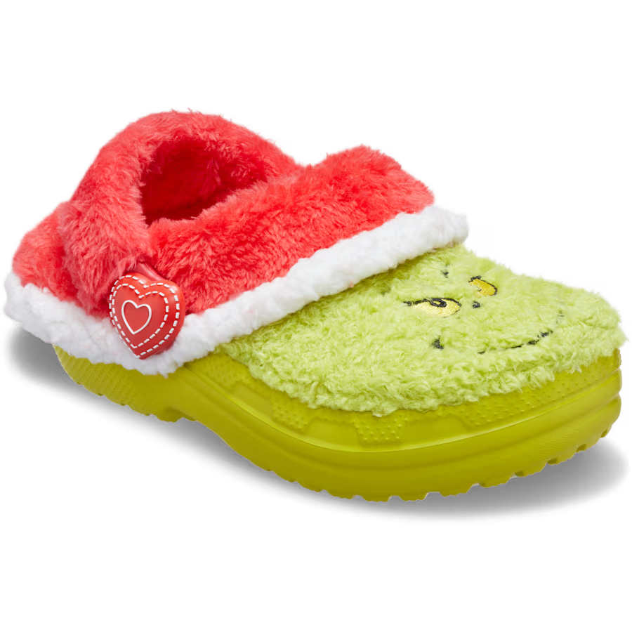 Kid's The Grinch Classic Lined Clog