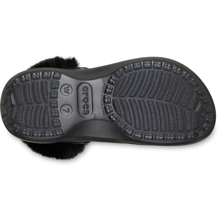 Classic Platform Fuzz Lined Clog