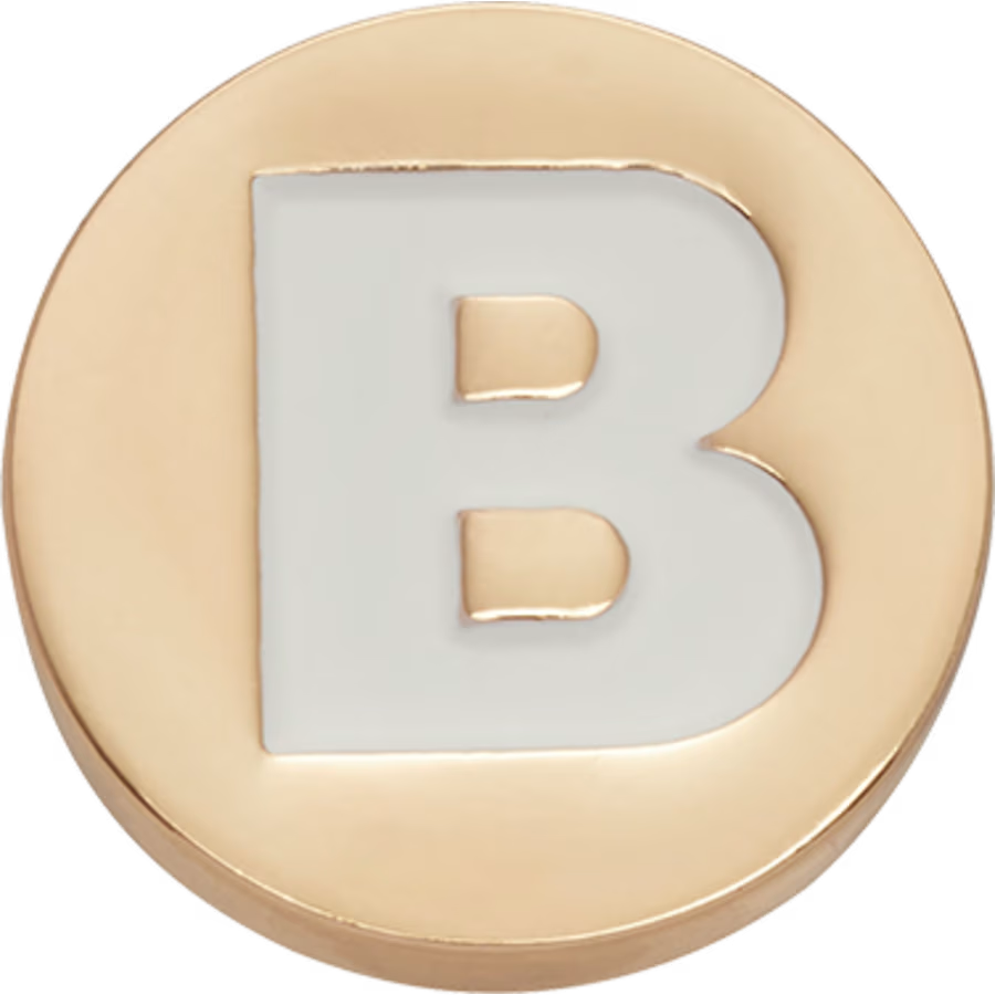 Gold Letter B