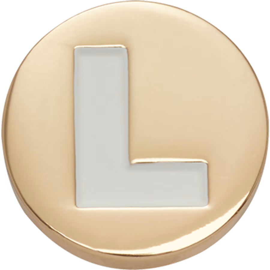 Gold Letter L