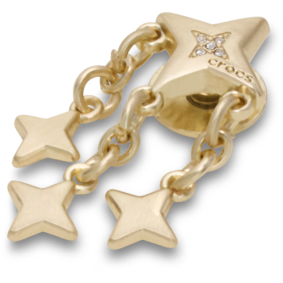 Gold and Star Dangle