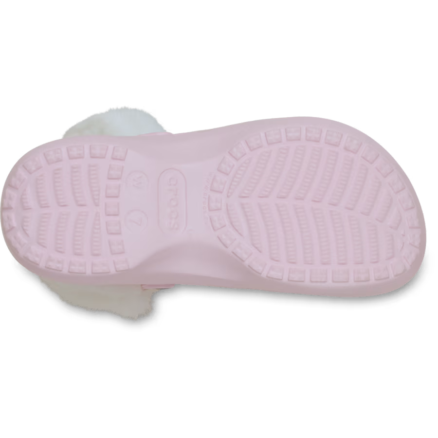 Classic Platform Fuzz Lined Clog