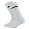 CrocsSocks White Logo Crw 3PK Whi