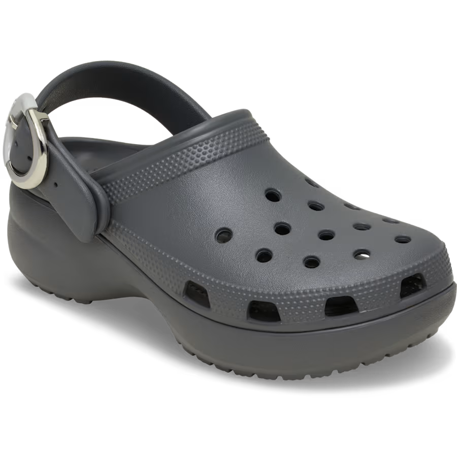 Classic Platform Dipped Buckle Clog