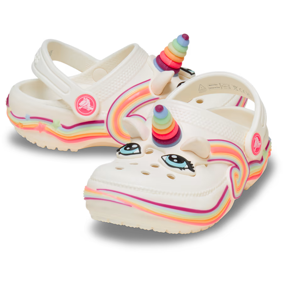 Toddler Classic IAM Unicorn Lights Clog