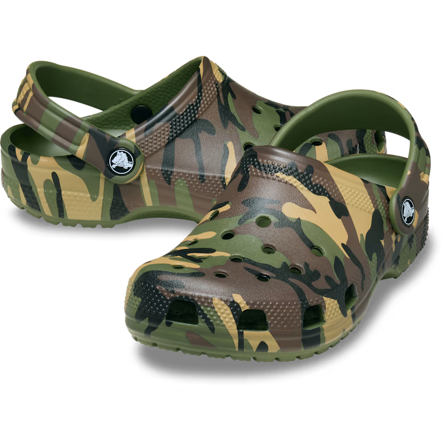 Kids' Classic Camouflage Clog