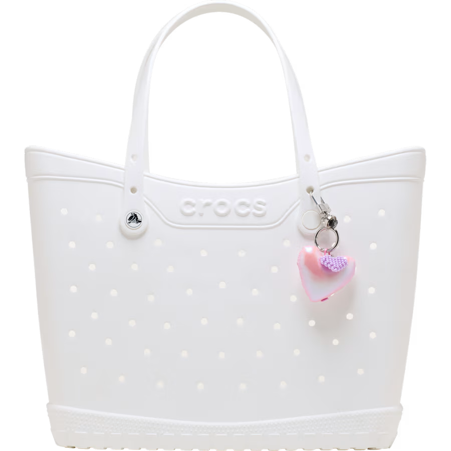Double Heart Bag Charm
