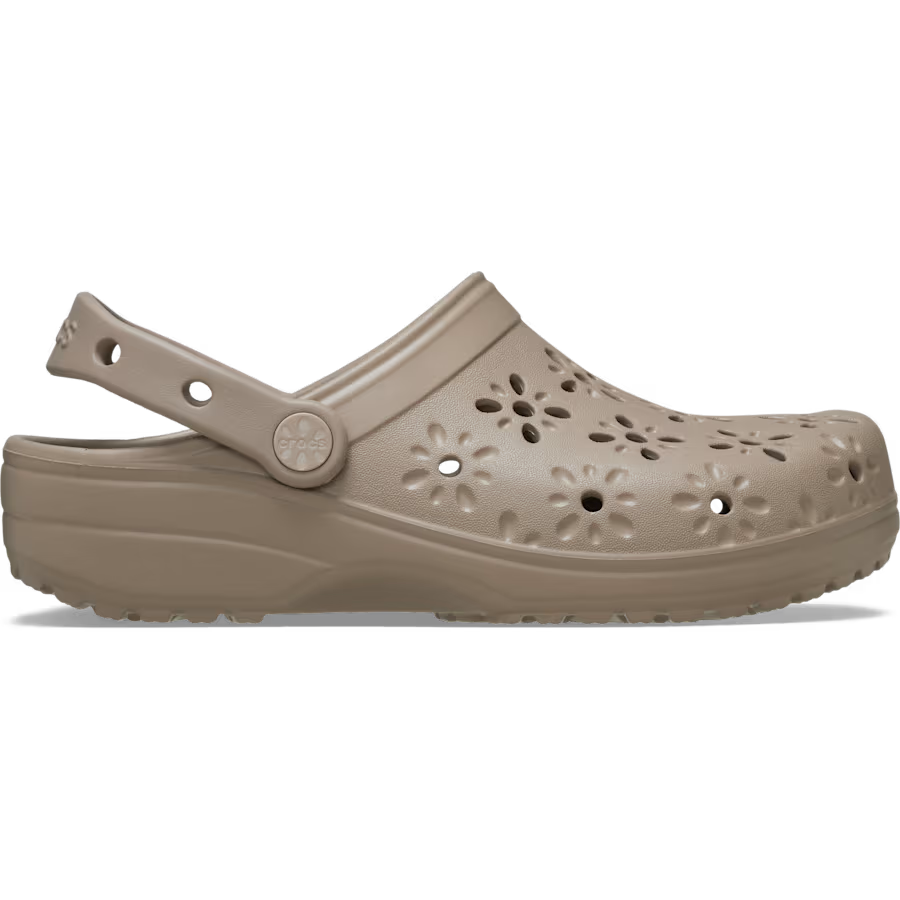 Classic Floral Cut-Out Clog