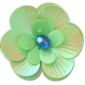 Sequin Green Flower