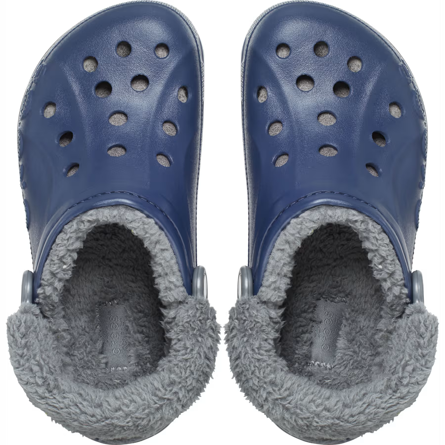 Baya Lined Fuzz-Strap Clog